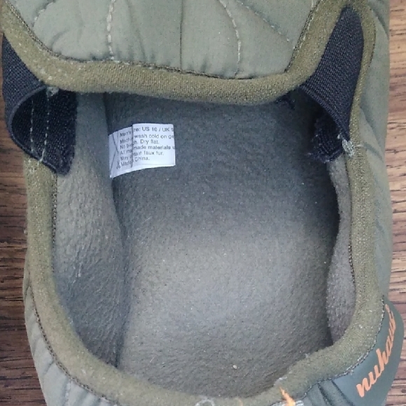 Nuhaus Olive Quilted Slip-On Sneakers Size Mens 10 - Picture 6 of 9